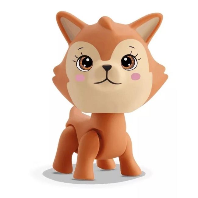 Coleção My Pet Articulado em Vinil Raposinha Divertoys