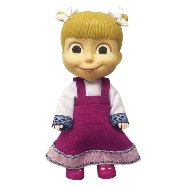 Conjunto Boneca Masha 17cm da Masha e o Urso Estrela