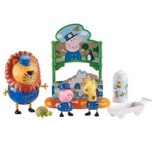 Conjunto Temático Playset Peppa Pig no Zoológico Sunny