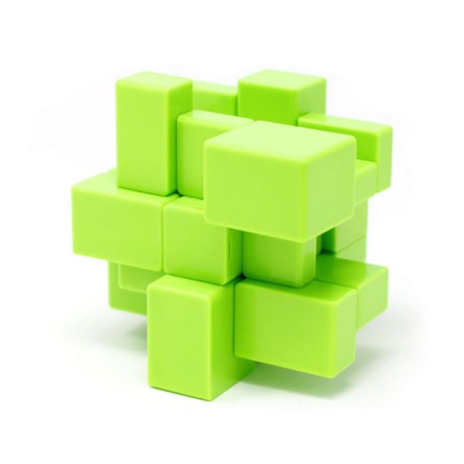 Cubo Mágico Profissional 3x3x3 Blocks Verde Cuber Pro