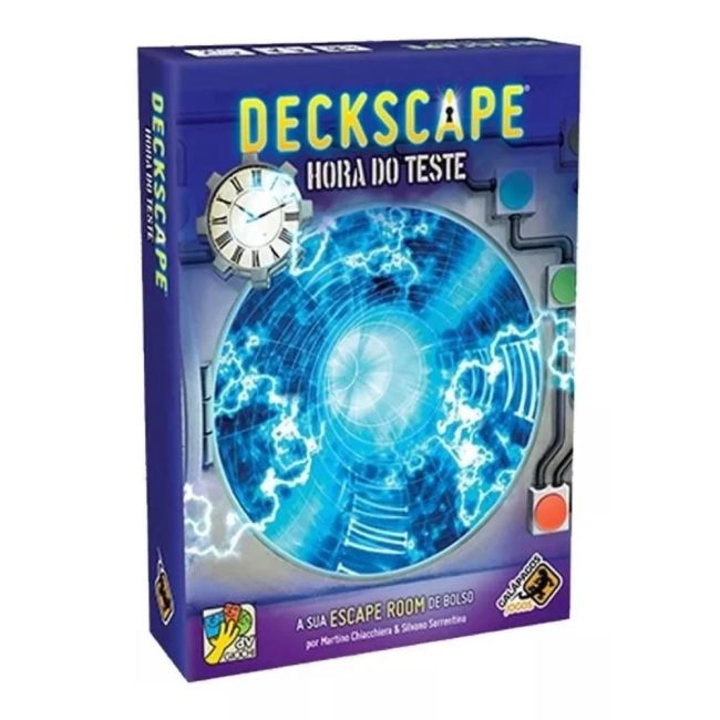 Deckscape Hora do Teste Jogo de Cartas Galápagos