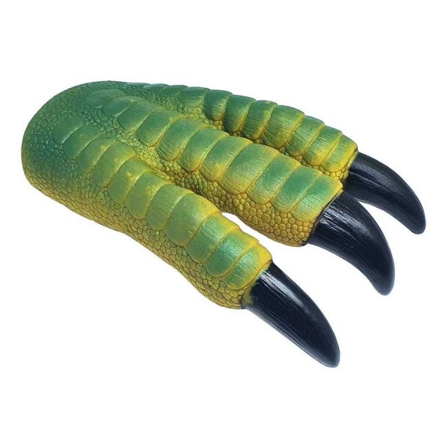 Dino Fantoche Garra de Dinossauro Tirano Rex Verde Adijomar