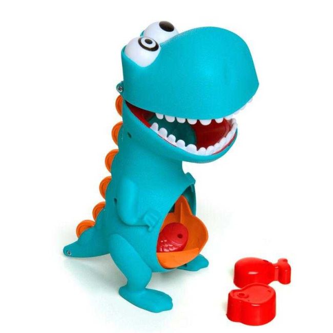 Dinossauro Boneco Infantil Didático Dino Papa Tudo Elka