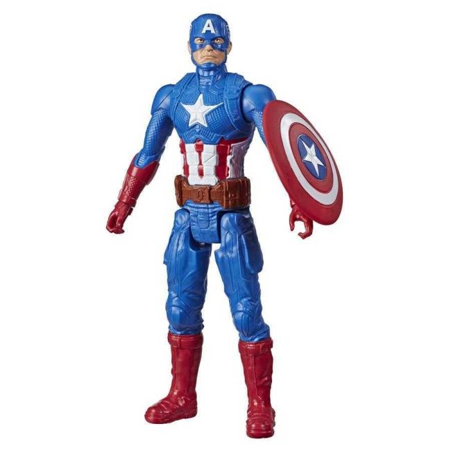 Figura Articulada Capitão América Vingadores Marvel Blast Gear Hasbro