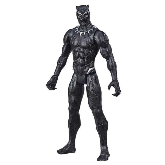 Figura de Ação Pantera Negra Vingadores Marvel Titan Hero Power Blast Gear Hasbro