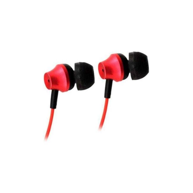 Fone de Ouvido Platinum com Microfone Vermelho Oex