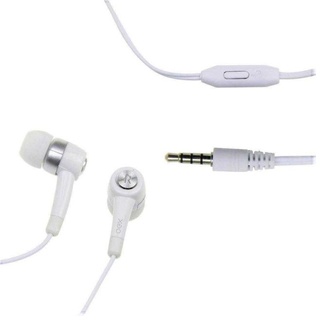 Fone de Ouvido Spark com Microfone Ideal para Smartphones Branco Oex