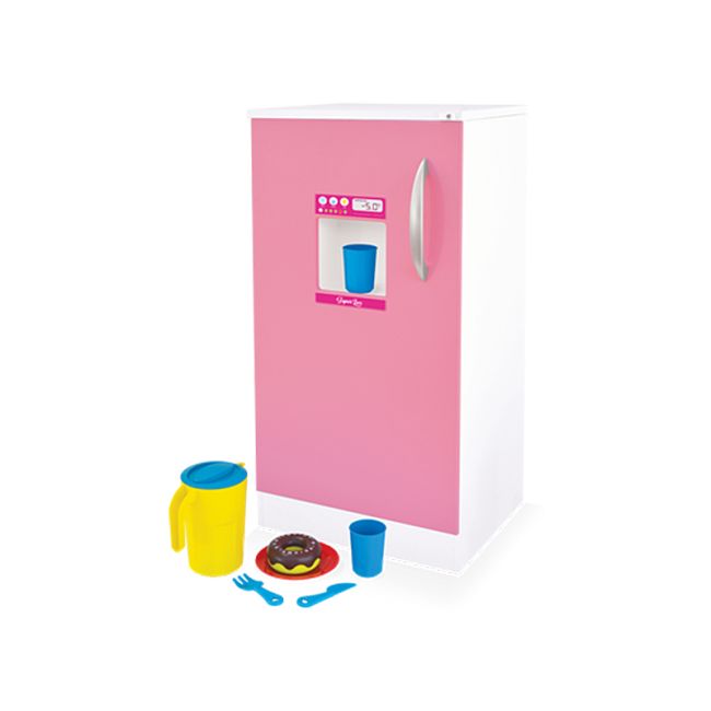 Geladeira Infantil Super Lux Rosa em Madeira Junges