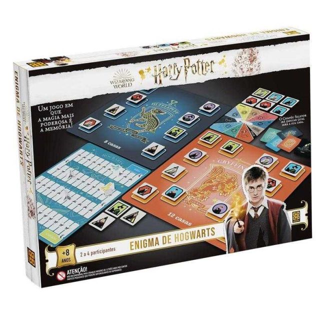 Harry Potter Jogo de Tabuleiro Enigma de Hogwarts Grow