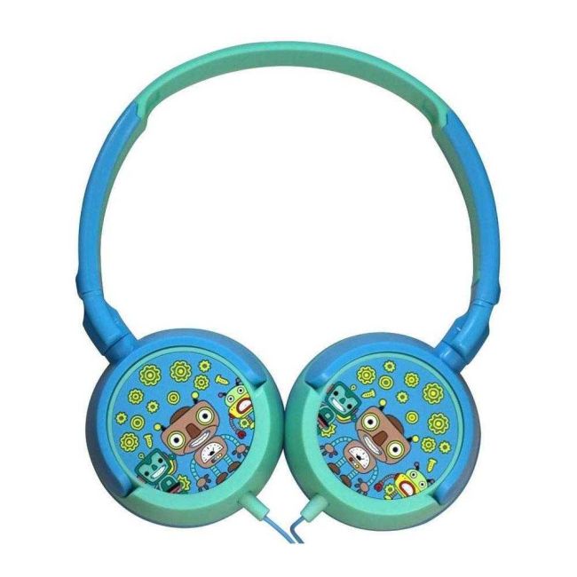 Headphone Infantil Robôs Dobrável com Cabo Oex Kids