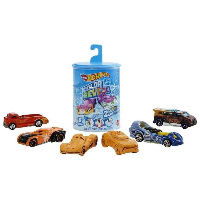 Hot Wheels Color Reveal 2 Carrinhos Série 1 Surpresa Mattel