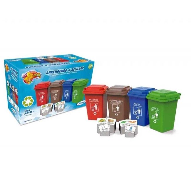 Jogo Aprendendo a Reciclar Educativo Pedagógico Xalingo