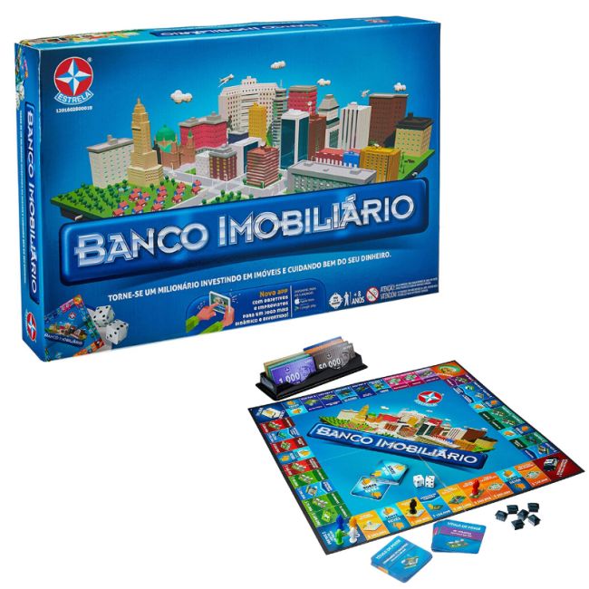 Jogo Banco Imobiliário Com Aplicativo Estrela