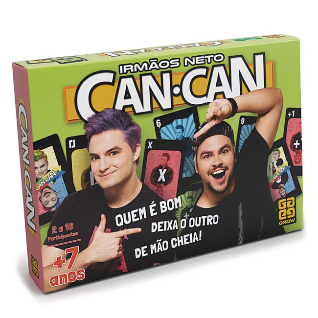 Jogo Can Can Irmãos Neto Grow