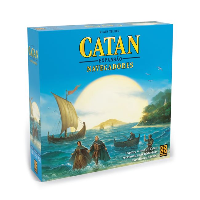 Jogo Catan Expansão Navegadores Grow