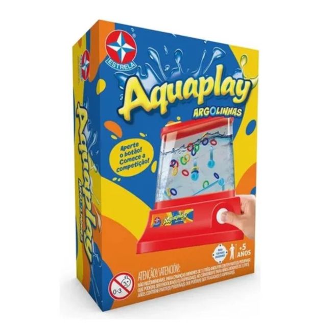 Jogo Clássico Aquaplay Argolinhas Estrela