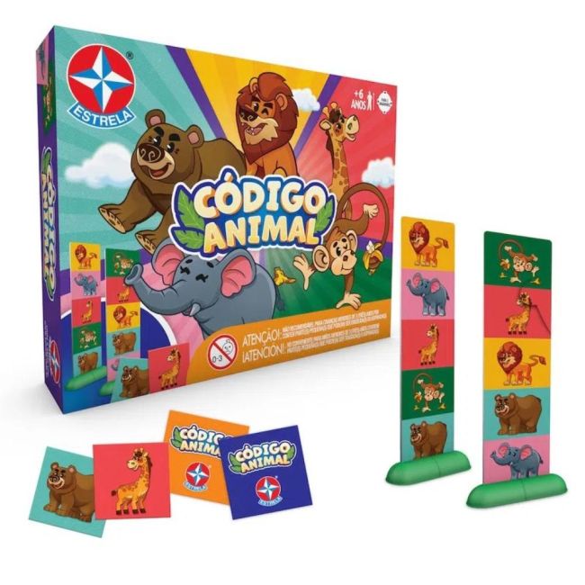 Jogo Código Animal Estrela