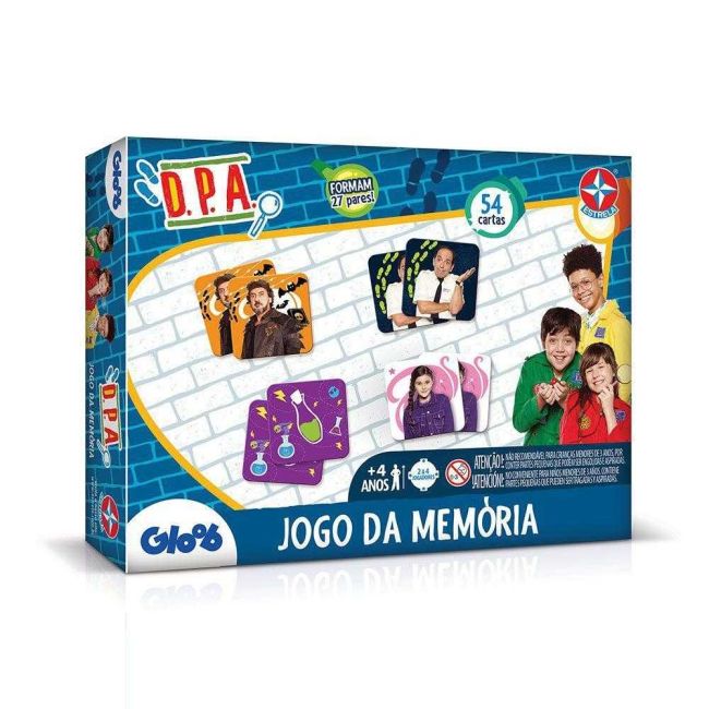 Jogo da Memória Dpa Detetive do Prédio Azul Estrela
