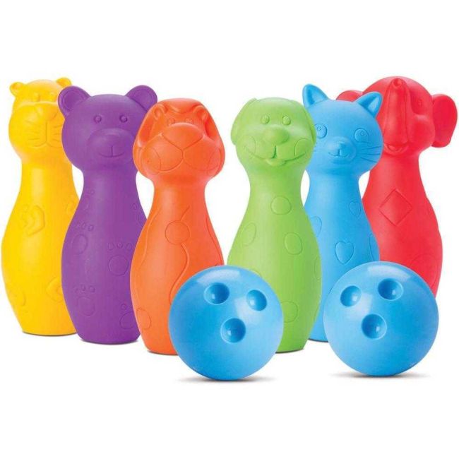 Jogo de Boliche Infantil Coleção Bichinhos Roma Brinquedos