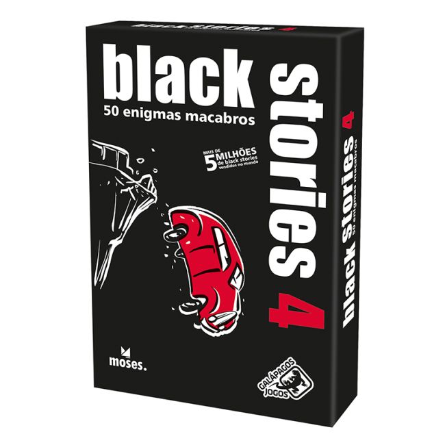 Jogo de Cartas Black Stories 4 Galápagos