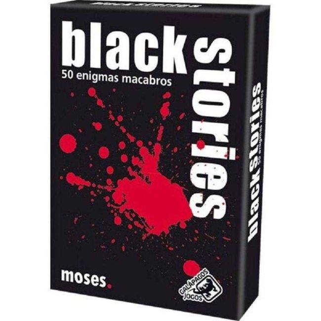 Jogo de Cartas Black Stories Galápagos
