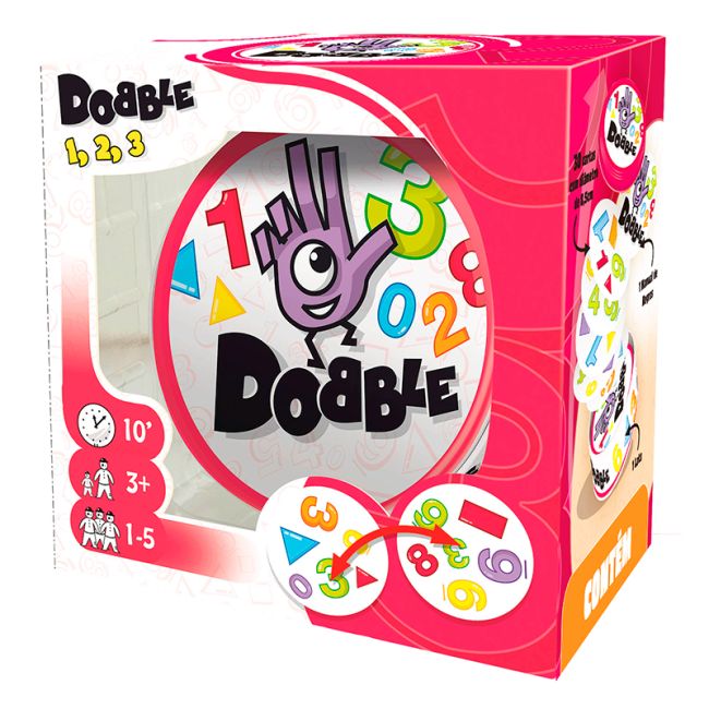 Dobble 123 Jogo de Cartas Board Game Galápagos