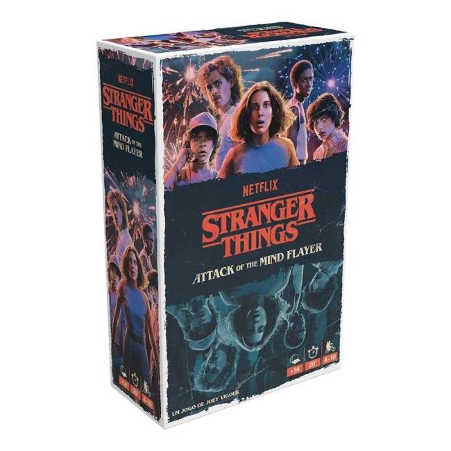 Jogo de Cartas Stranger Things Attack of the Mind Flayer Galápagos