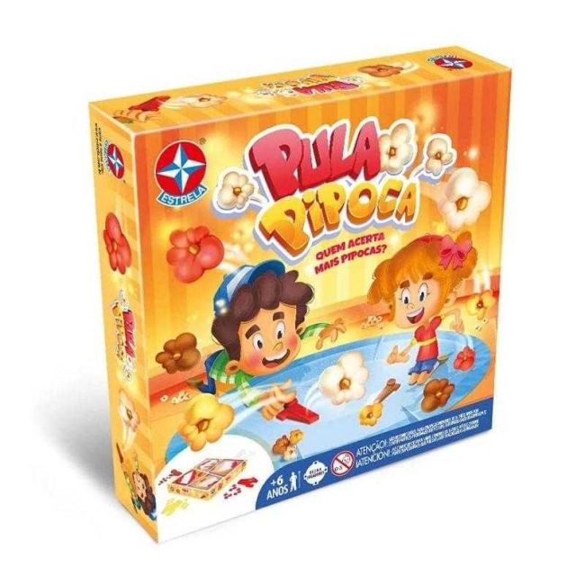 Jogo de Estratégia Pula Pipoca Estrela