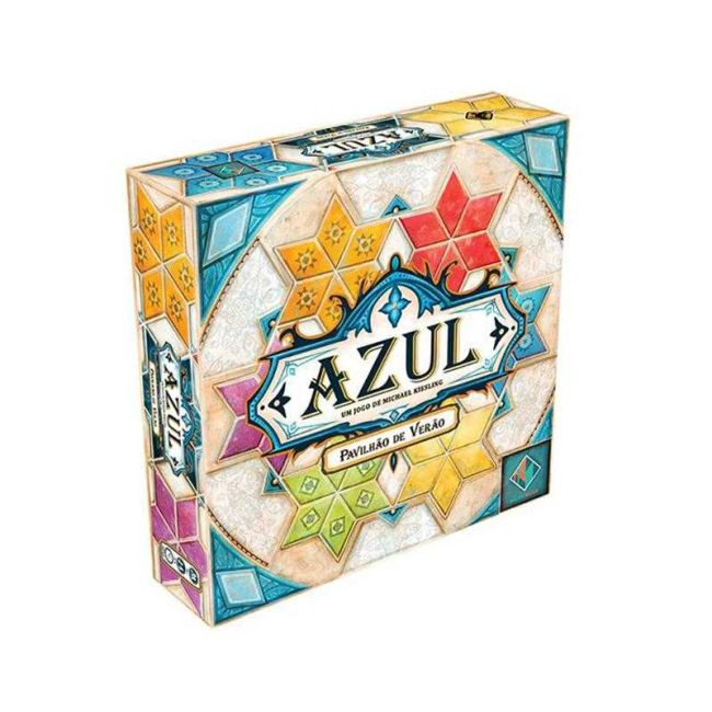 Jogo de Tabuleiro Azul Pavilhão de Verão Board Game em Português Galápagos