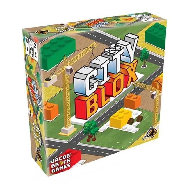 Jogo de Tabuleiro City Blox Blocos de Montar Galápagos