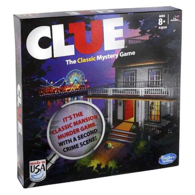 Jogo de Tabuleiro Clue Hasbro