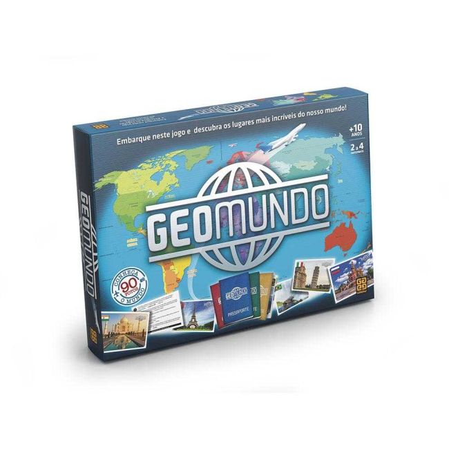 Jogo de Tabuleiro Geomundo Grow