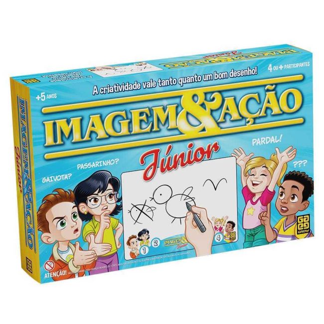 Jogo De Tabuleiro Imagem & Ação Júnior Grow