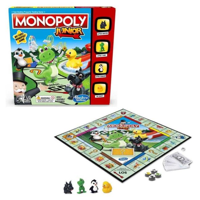 Jogo de Tabuleiro Monopoly Junior Hasbro