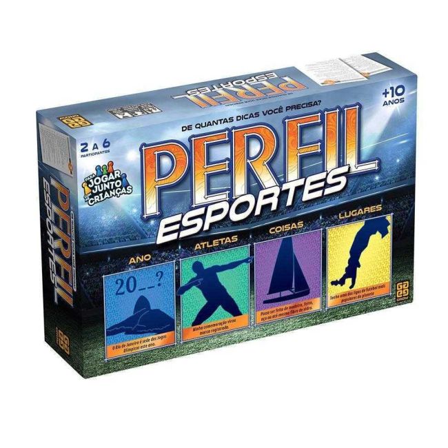 Jogo de Tabuleiro Perfil Esportes Grow