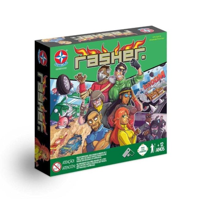 Jogo de Tabuleiro Rasher Estrela