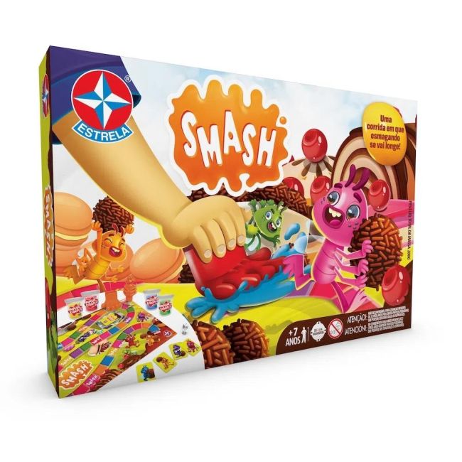 Jogo de Tabuleiro Smash! Estrela