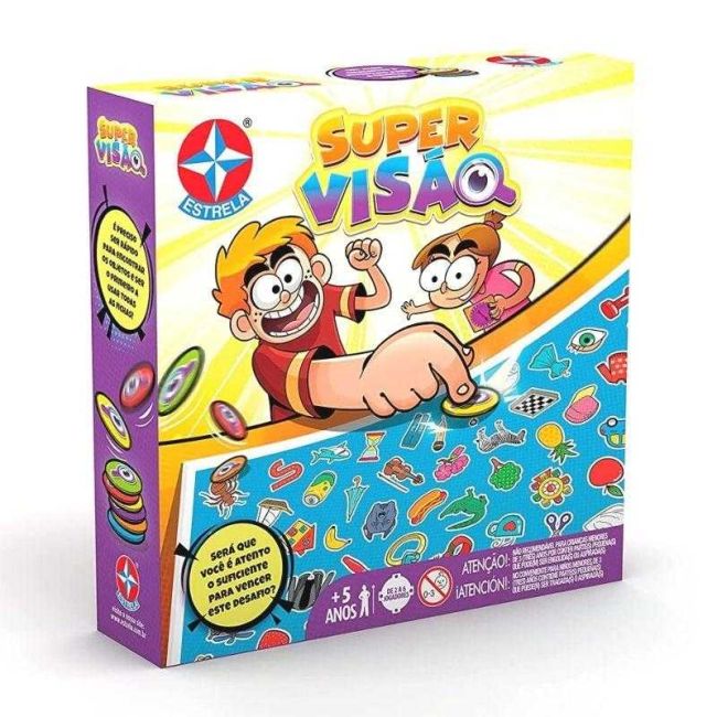 Jogo de Tabuleiro Super Visão Estrela