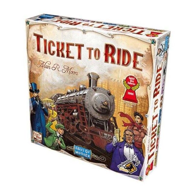 Jogo Tabuleiro Ticket to Ride Board Game Português Galápagos