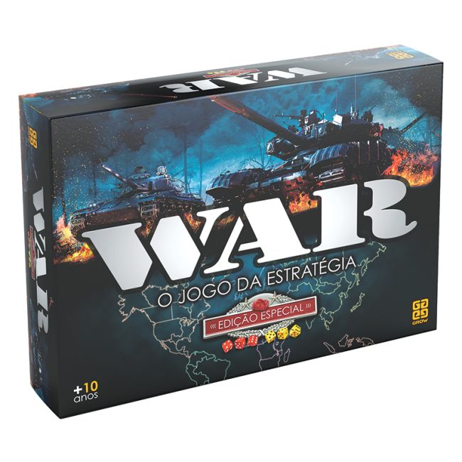 Jogo De Tabuleiro War Edição Especial Grow