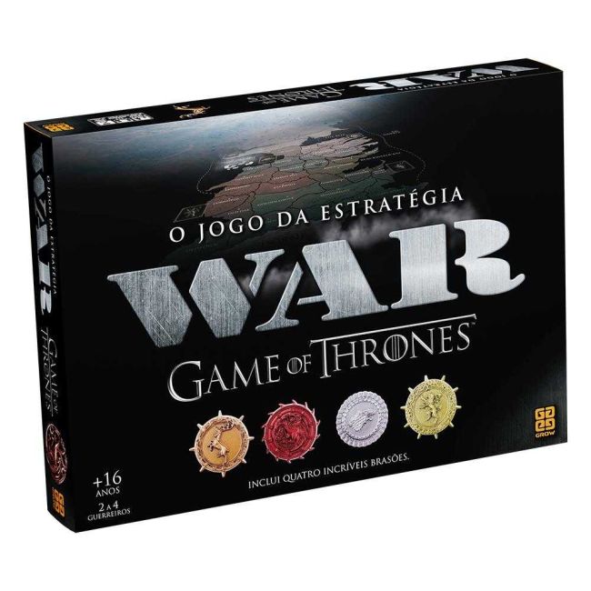 Jogo de Tabuleiro War Game of Thrones Grow