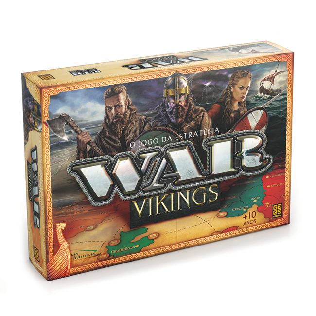 Jogo De Tabuleiro War Vikings O Jogo Da Estrategia Grow