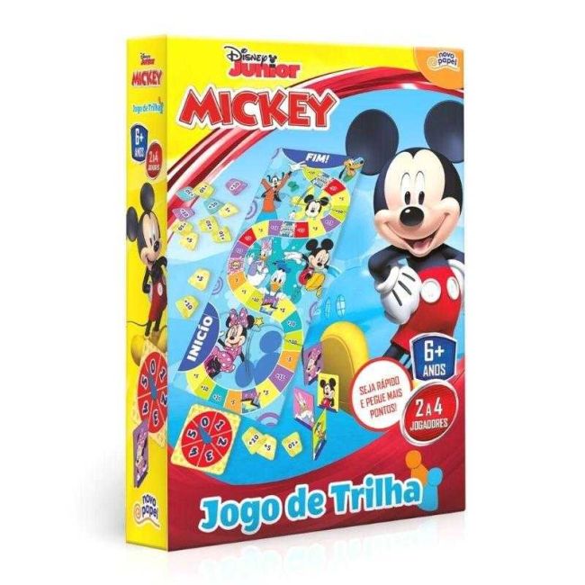 Jogo de Trilha Mickey Disney Junior Novo Papel