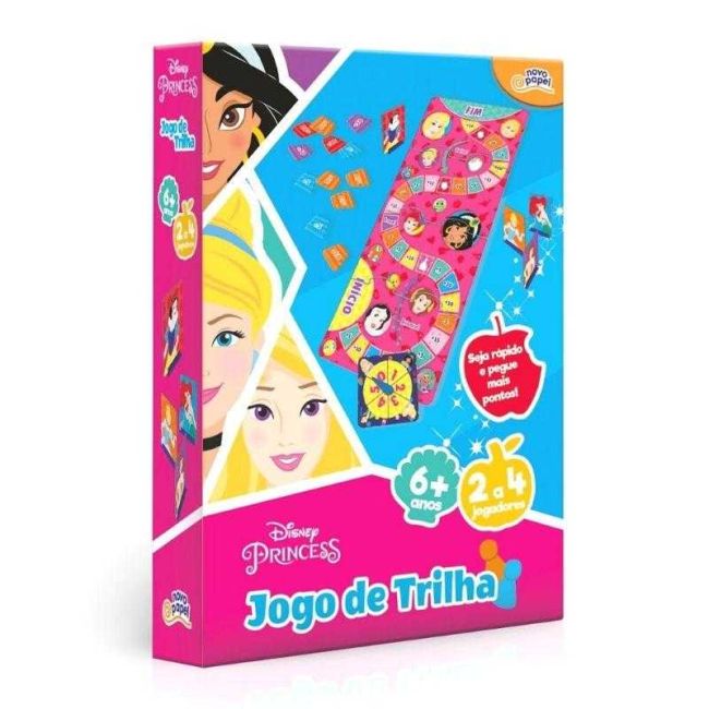 Jogo de Trilha Princesas Disney Novo Papel