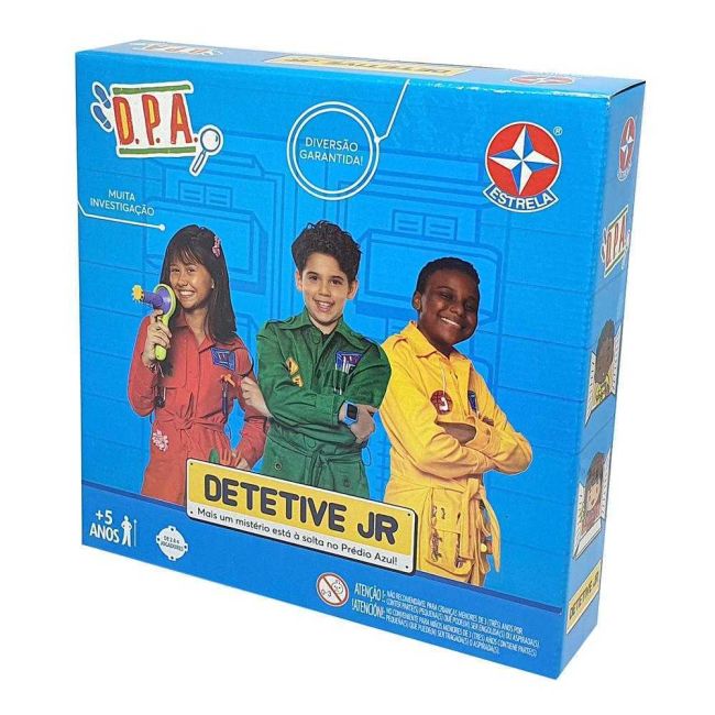 Jogo Detetive Júnior Dpa Detetive Do Prédio Azul Estrela