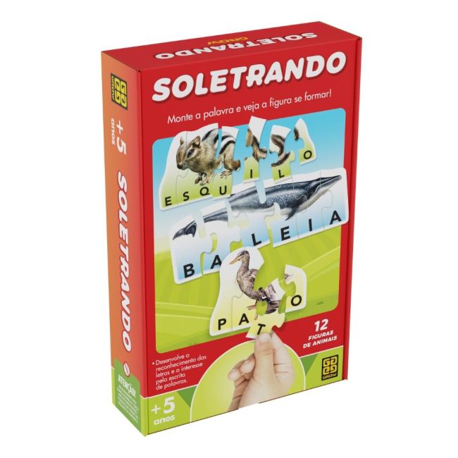 Jogo Educativo Soletrando Grow
