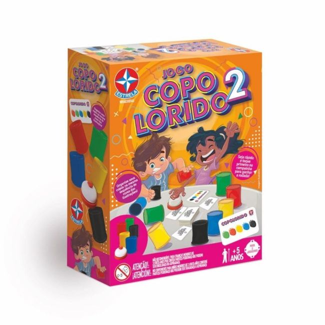 Jogo Infantil Copolorido 2 Estrela