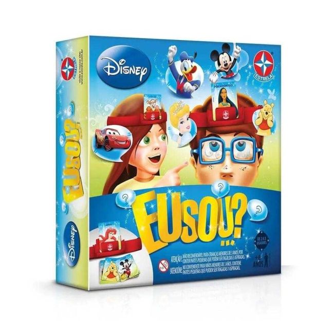 Jogo Infantil Educativo Divertido Eu Sou? Disney Estrela