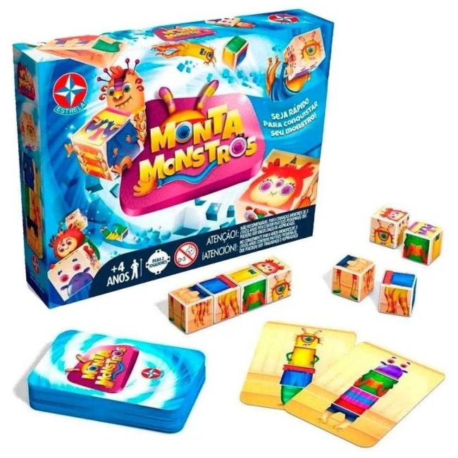 Jogo Infantil Monta Monstros Estrela