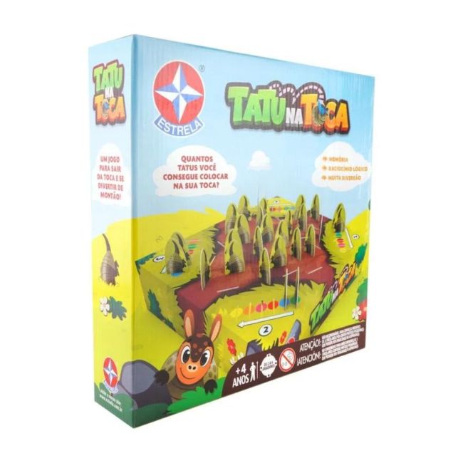 Jogo Infantil Tatu na Toca Estrela